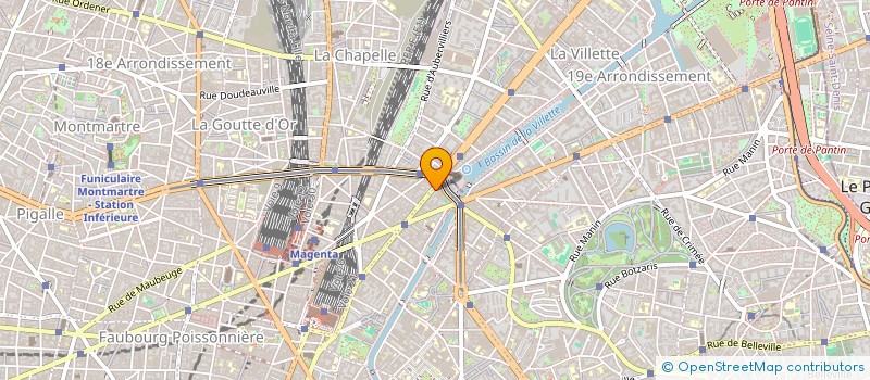 localisation de l'entreprise PARADISE NEGOCE EQUIPEMENT  PARIS