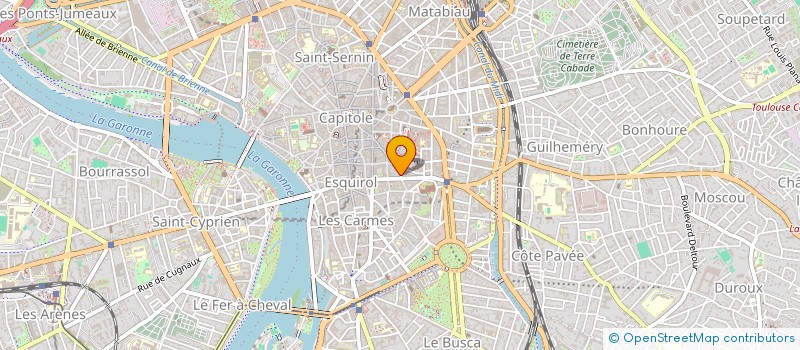 localisation de l'entreprise PARADISO à TOULOUSE