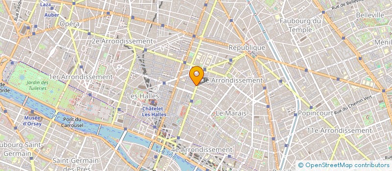 localisation de l'entreprise PARADISO CREATIVE COMPANY  PARIS