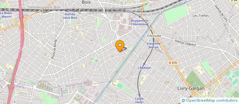 localisation de l'entreprise PARADISO EURL à AULNAY SOUS BOIS