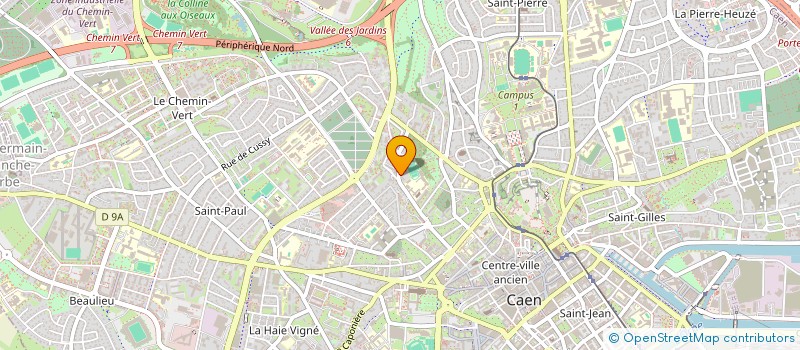localisation de l'entreprise PARADOSIS à CAEN