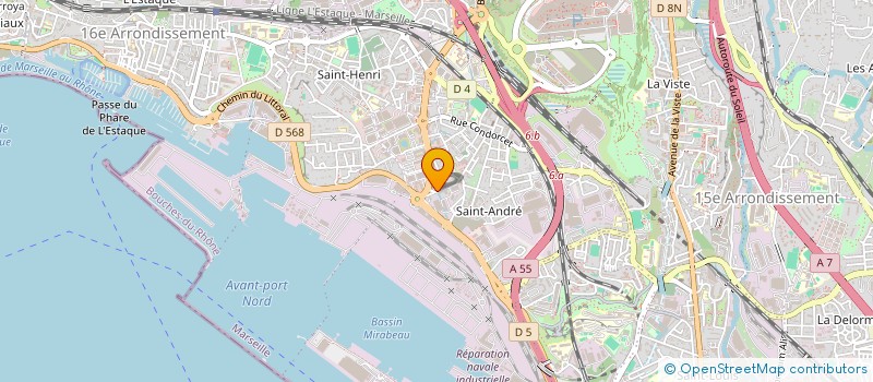 localisation de l'entreprise PARADOU à MARSEILLE