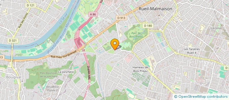 localisation de l'entreprise PARADOU CONSEIL à RUEIL-MALMAISON