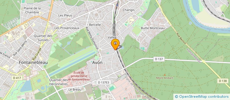 localisation de l'entreprise PARADOU CONSULTING à AVON