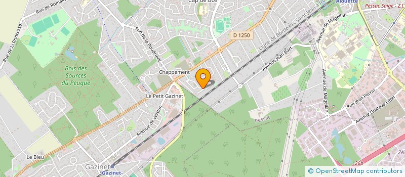 localisation de l'entreprise PARADOX CONSULTANTS à PESSAC