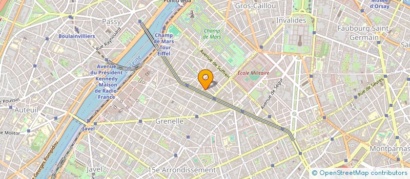 localisation de l'entreprise PARADOX MUSIC PRODUCTIONS  PARIS