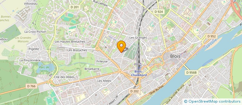 localisation de l'entreprise PARADOX STREET  BLOIS