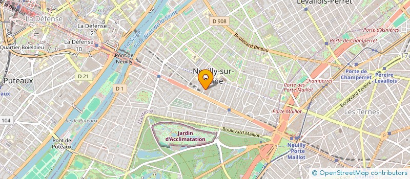 localisation de l'entreprise PARADOXAL à NEUILLY-SUR-SEINE