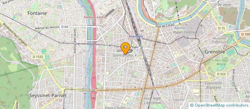 localisation de l'entreprise PARADOXE à GRENOBLE