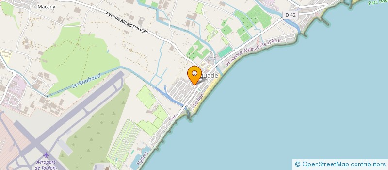 localisation de l'entreprise PARADOXE à HYERES