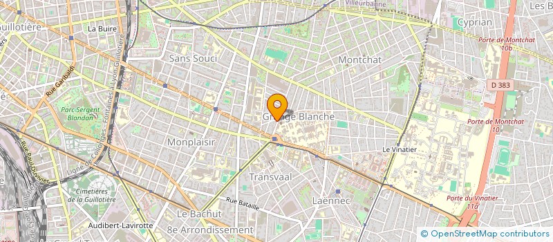 localisation de l'entreprise PARADOXE STUDIO  LYON