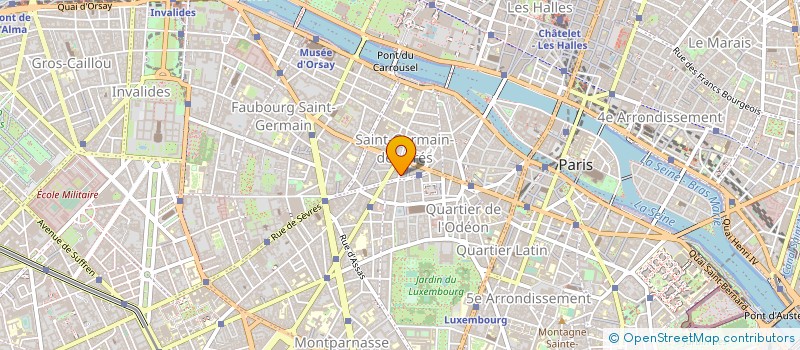 localisation de l'entreprise PARADRUGS SAS  PARIS