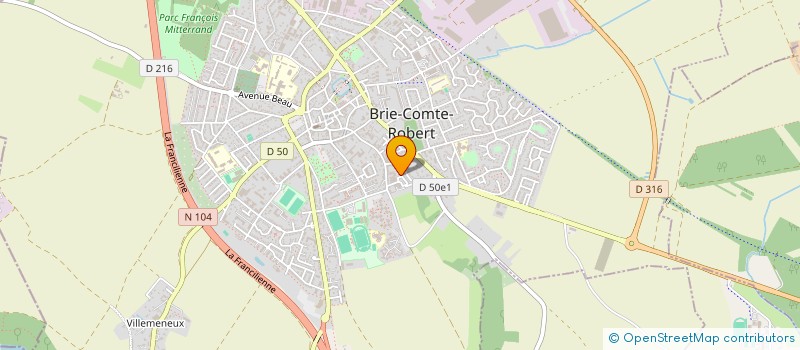 localisation de l'entreprise PARADY EXOTIK à BRIE-COMTE-ROBERT