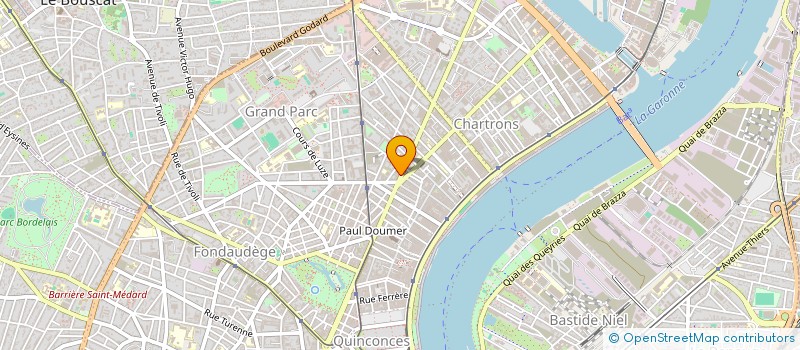 localisation de l'entreprise PARAFORM' à BORDEAUX
