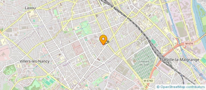 localisation de l'entreprise PARAFY  NANCY