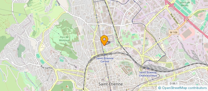 localisation de l'entreprise PARAGE à SAINT-ETIENNE