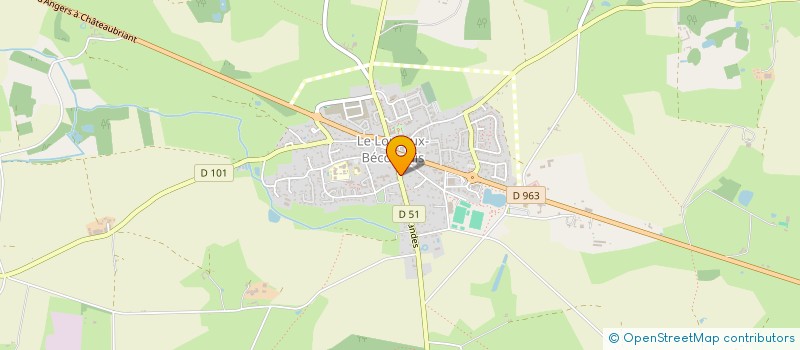localisation de l'entreprise PARAGE CHARPENTE à VAL D'ERDRE-AUXENCE