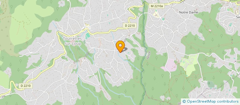 localisation de l'entreprise PARAGON à TOURRETTES-SUR-LOUP