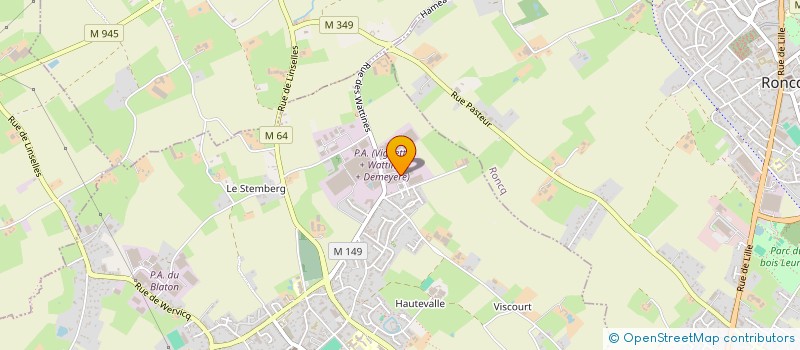 localisation de l'entreprise PARAGON DIRECT MARKETING à LINSELLES