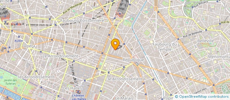 localisation de l'entreprise PARAGRAPHE à PARIS