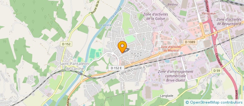 localisation de l'entreprise PARAINTRO  SAINT-PANTALEON-DE-LARCHE