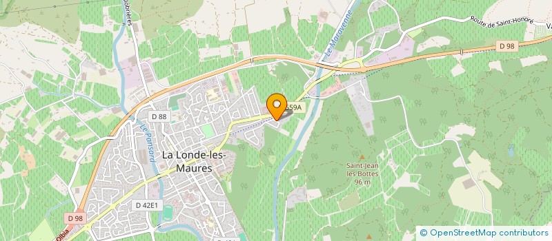 localisation de l'entreprise PARAISO  LA LONDE-LES-MAURES
