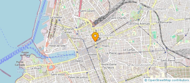 localisation de l'entreprise PARAITRE POUR VIVRE MIEUX à MARSEILLE