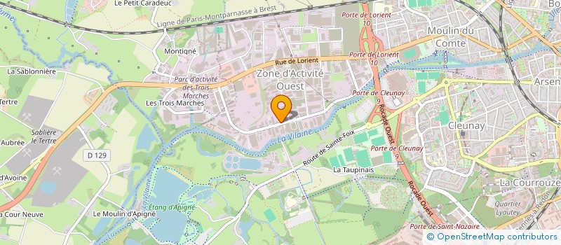 localisation de l'entreprise PARAKALO  RENNES