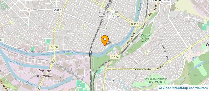 localisation de l'entreprise PARALI  CENAC