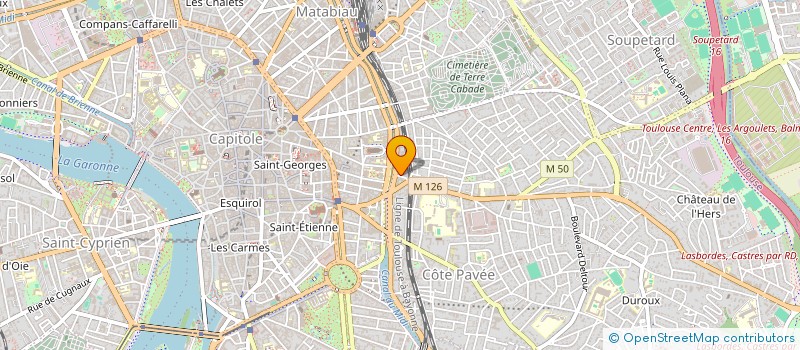 localisation de l'entreprise PARALIA IMMO à TOULOUSE