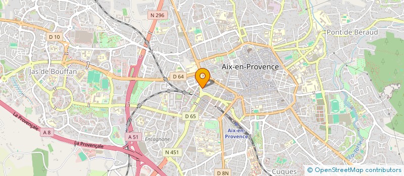 localisation de l'entreprise PARALLAX à AIX-EN-PROVENCE