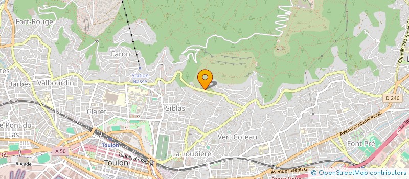 localisation de l'entreprise PARALLEL FACTORY  TOULON