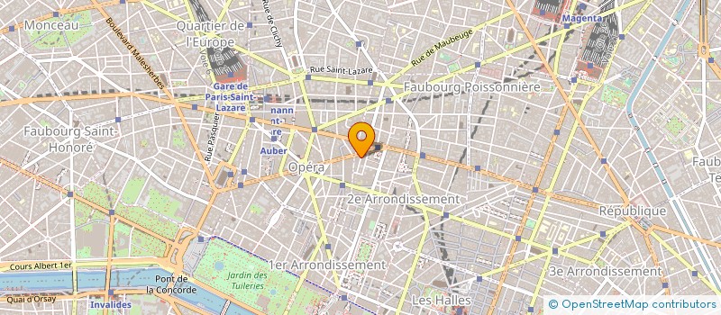 localisation de l'entreprise PARALLELE à PARIS