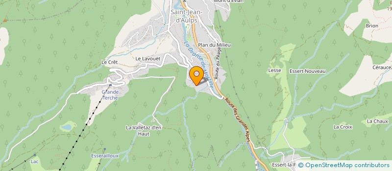 localisation de l'entreprise PARALLELE 46  SAINT-JEAN-D'AULPS