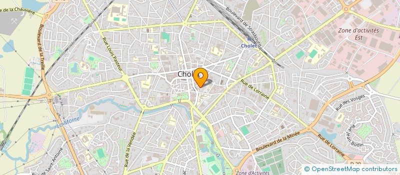 localisation de l'entreprise PARALLELE 49 à CHOLET