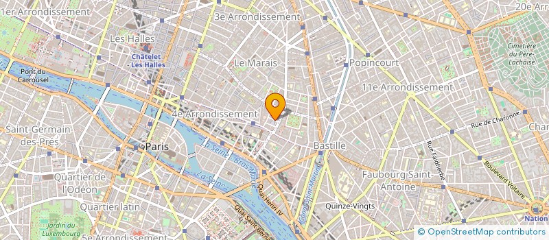 localisation de l'entreprise PARALLELE  PARIS