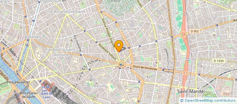 localisation de l'entreprise PARALLELE 9 à PARIS