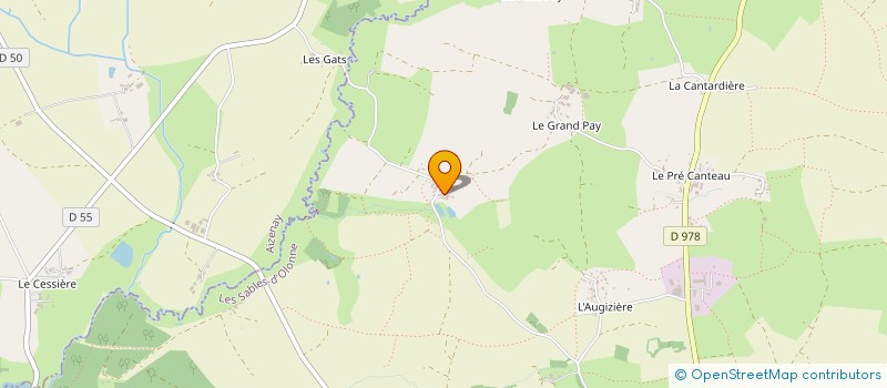 localisation de l'entreprise PARALLELE  BEAULIEU-SOUS-LA-ROCHE