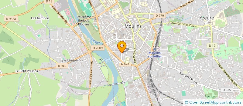 localisation de l'entreprise PARALLELE EXPERTISE à MOULINS