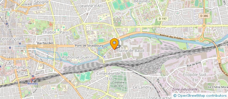 localisation de l'entreprise PARALLELE POPCORN à RENNES