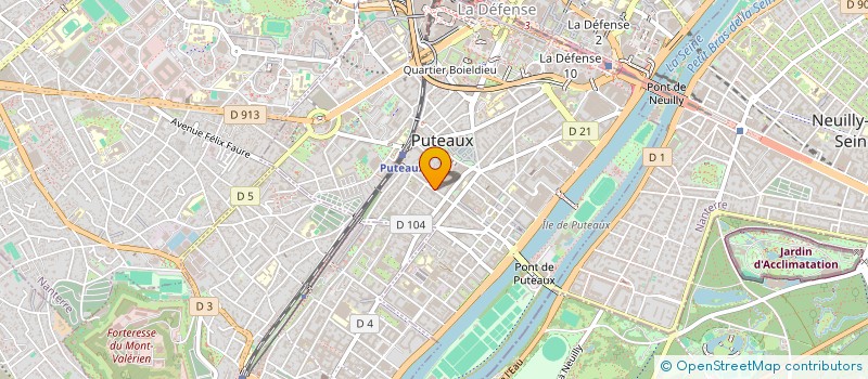 localisation de l'entreprise PARALLELE SA à PUTEAUX