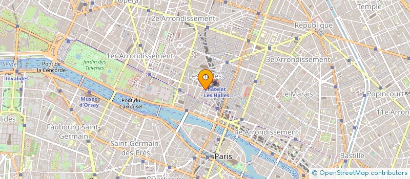 localisation de l'entreprise PARALLELES SARL à PARIS