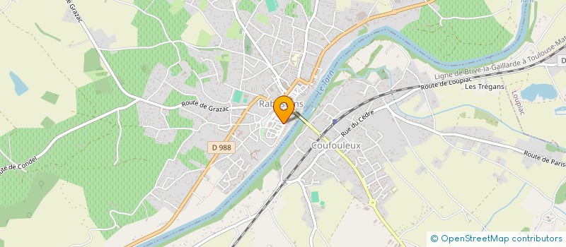 localisation de l'entreprise PARALLELIM à RABASTENS