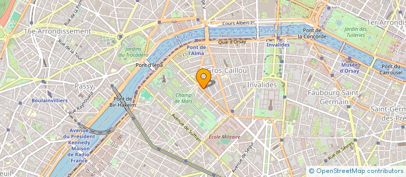 localisation de l'entreprise PARALLELL  PARIS