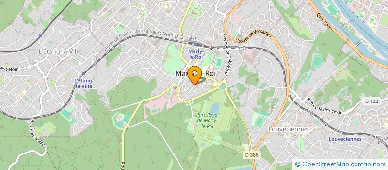 localisation de l'entreprise PARALOGUE à MARLY-LE-ROI