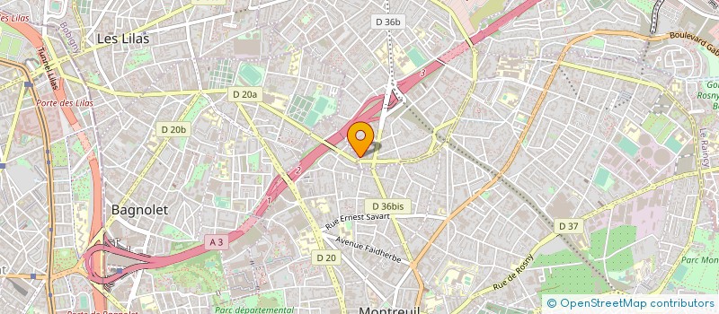 localisation de l'entreprise PARAM-IMMO  ROMAINVILLE