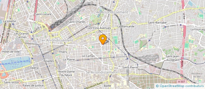 localisation de l'entreprise PARAMA LUNA à MARSEILLE