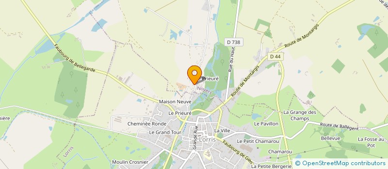 localisation de l'entreprise PARAMALT à NOYERS