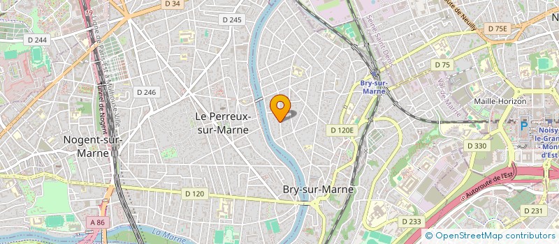 localisation de l'entreprise PARAMEDE DU LIEGAT à BRY-SUR-MARNE