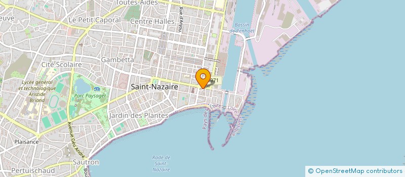 localisation de l'entreprise PARAMEDIC à SAINT-NAZAIRE